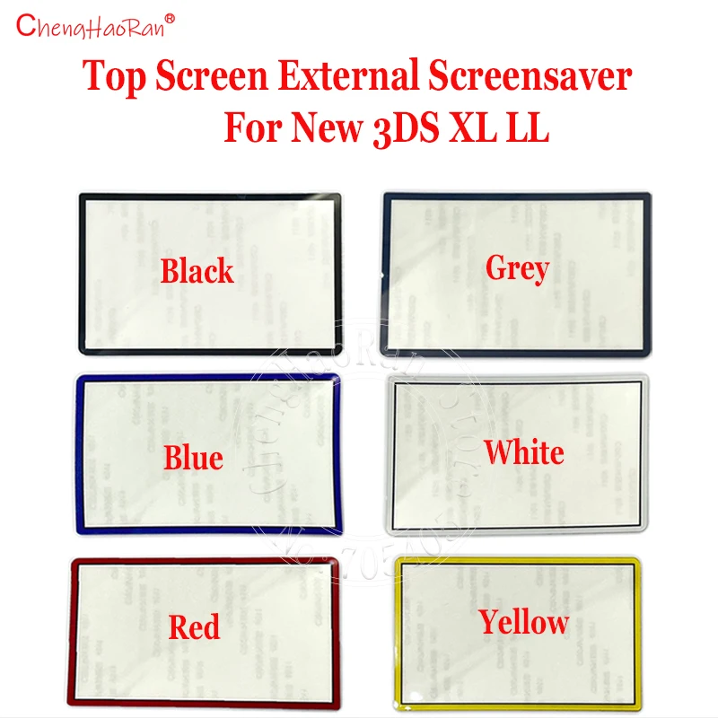 ChengHaoRan 1 шт. внешняя крышка объектива для NEW 3DS LL XL стеклянная защитная пленка
