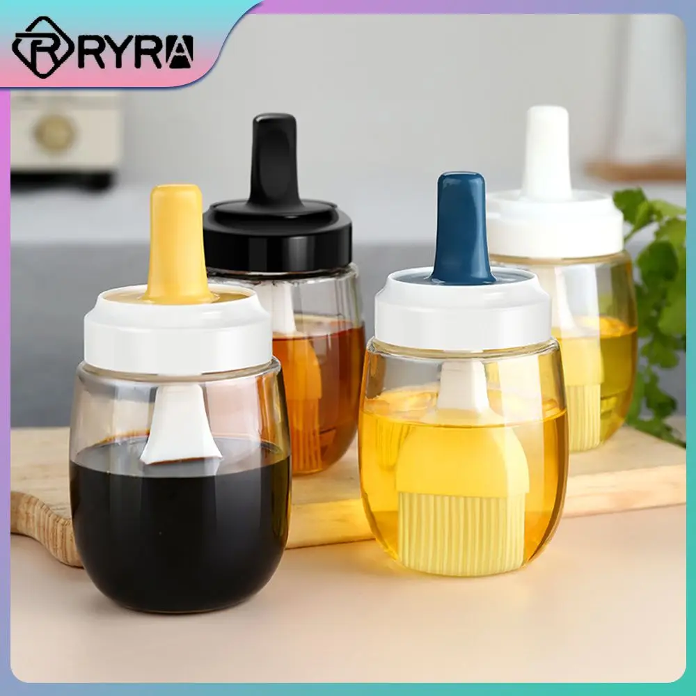 And Have Good Flexibility Integrated Oil Brush Bottle High Permeability Materials Silicone Integrated Cooking Tool Safe
