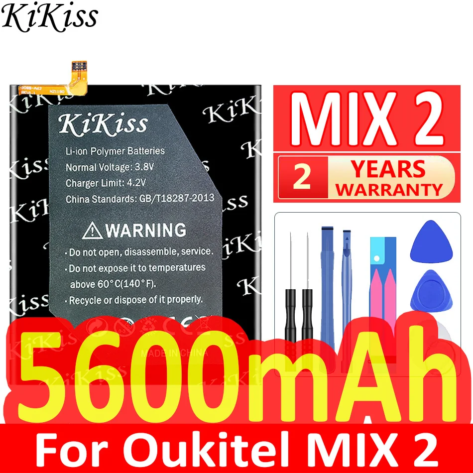 

Мощный аккумулятор KiKiss MIX 2 5600 мАч для Oukitel MIX 2 MIX2