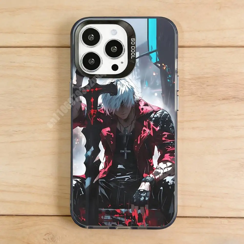 Фото Чехол для телефона Game D-Devil M-May C-Cry Dante для iPhone 17 16 Max Mini 15 14 13 Pro Plus 12 11 X XS Air, премиум-защита №5