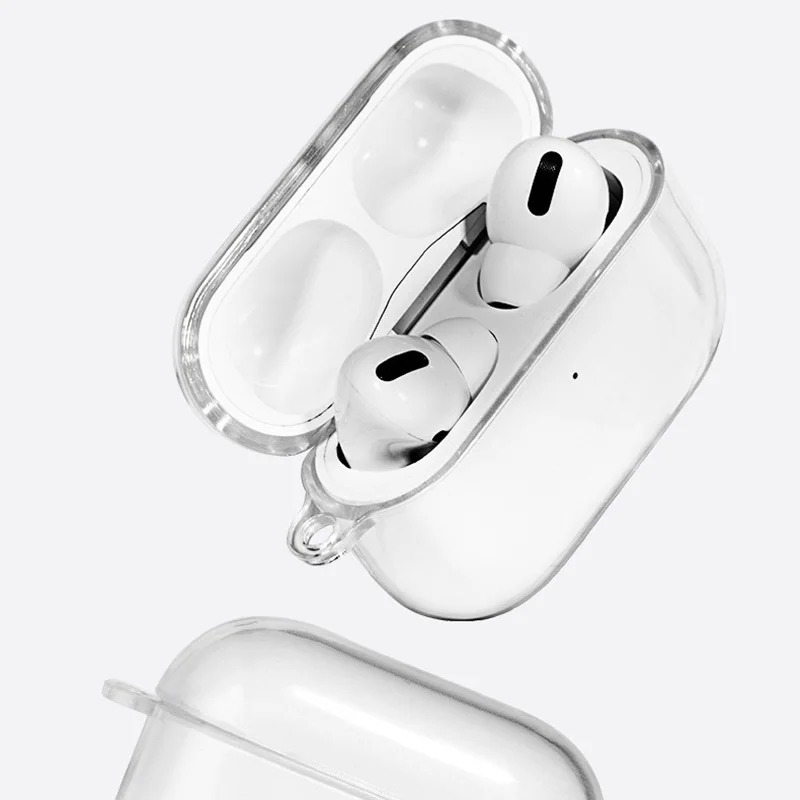 

Прозрачный силиконовый чехол для наушников Apple AirPods