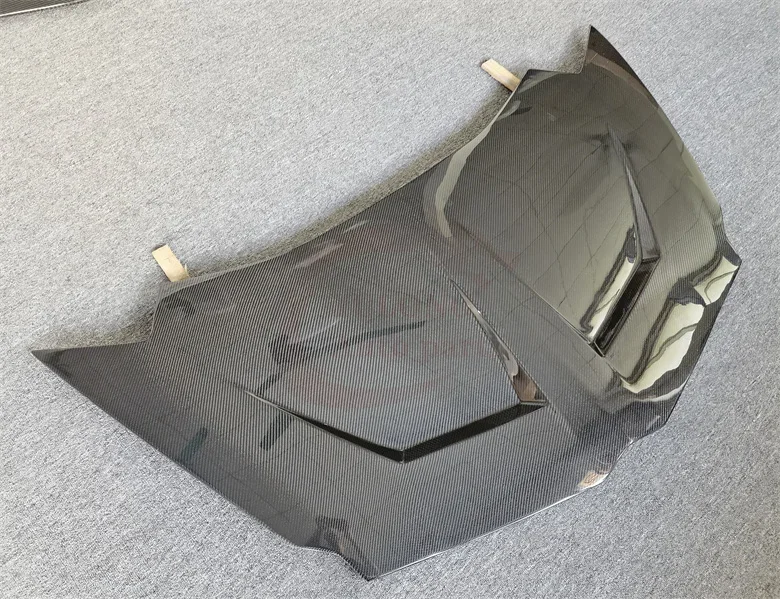 Передний бампер из углеродного волокна капот двигателя вентиляционная крышка