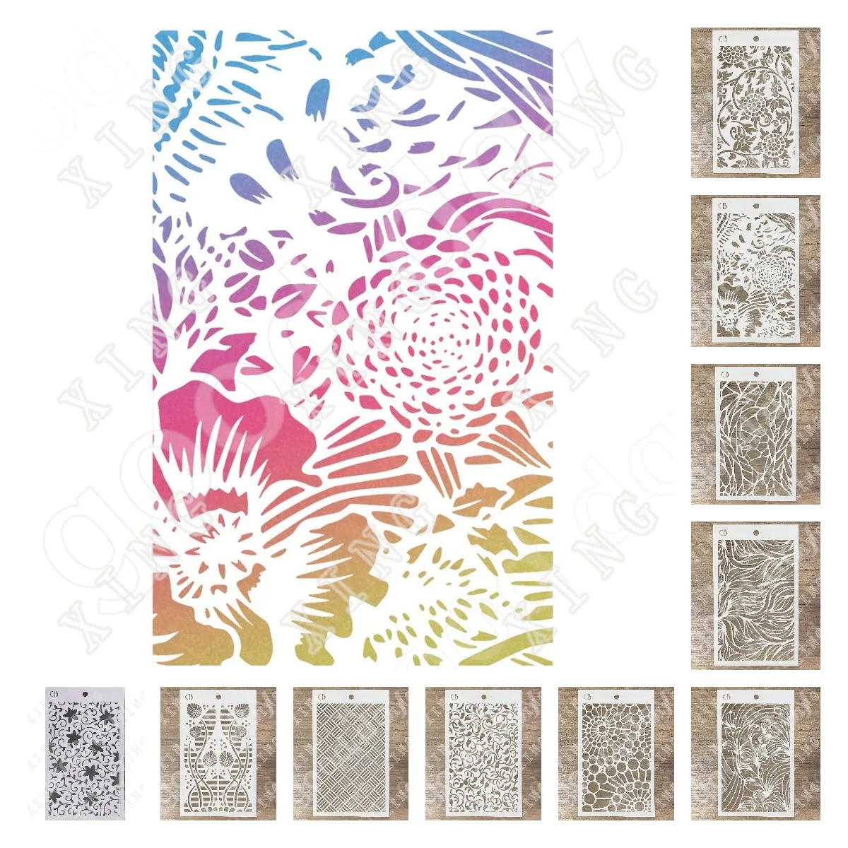 

New Tulum Palenque Corinth Tiffany Waves Double Spiral Petra Tikal Rug Ephesus Diy Painting Scrapbook Coloring Embossing Moulds