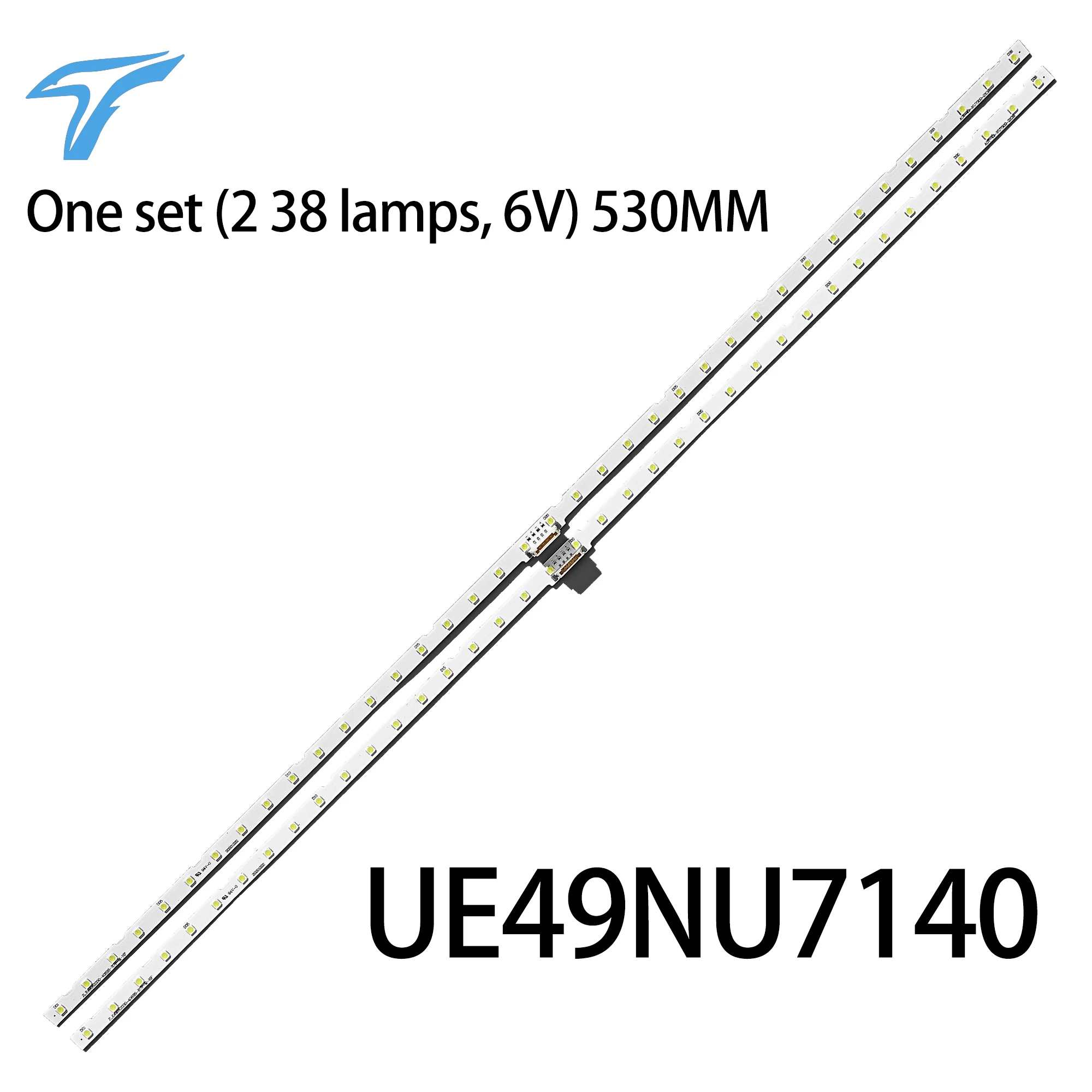 

TV's LED Array Bars For Samsung UE49NU7120 UE49NU7140 UE49NU7170 UE49NU7172 LED Backlight Strips Matrix Lamps Lens Bands AOT_49