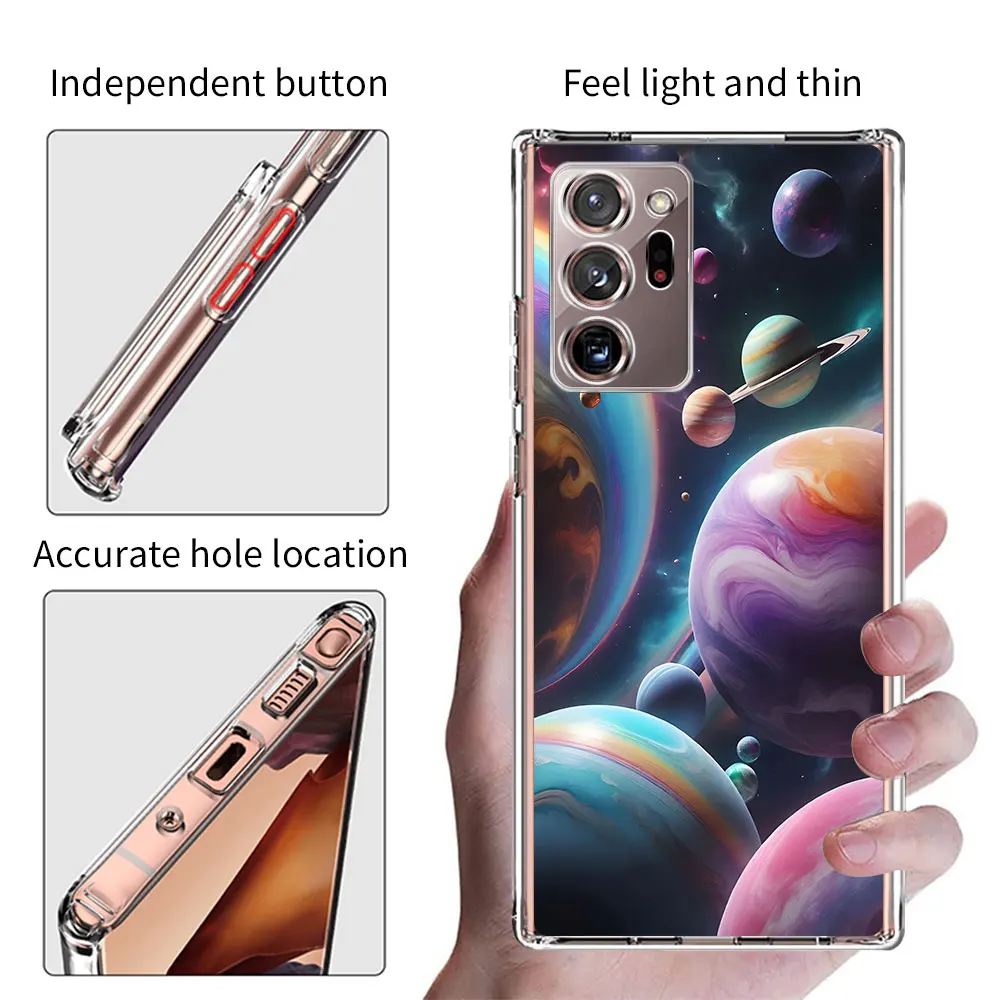 Чехол для Samsung Galaxy Note 20 Ultra 5G 10 Plus 8 9 Lite M52 J8 J6 J4