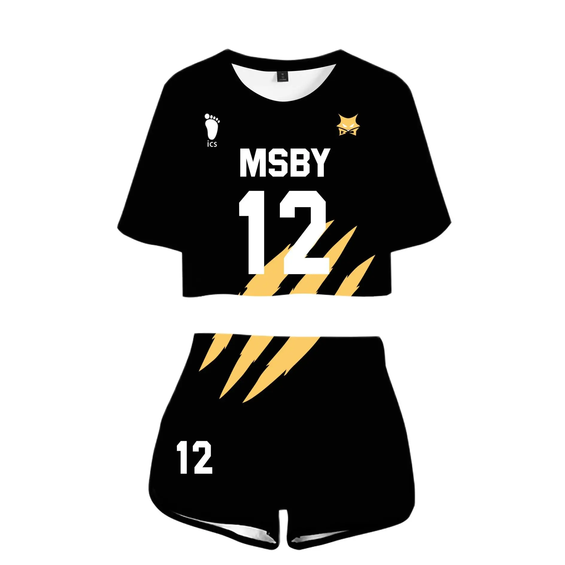 

Haikyuu MSBY Black Jackal 3D Print Hoodies Men And Women Cool Streetwear Sweatshirt For Hot Tracksuits Clothes Anime Full Set