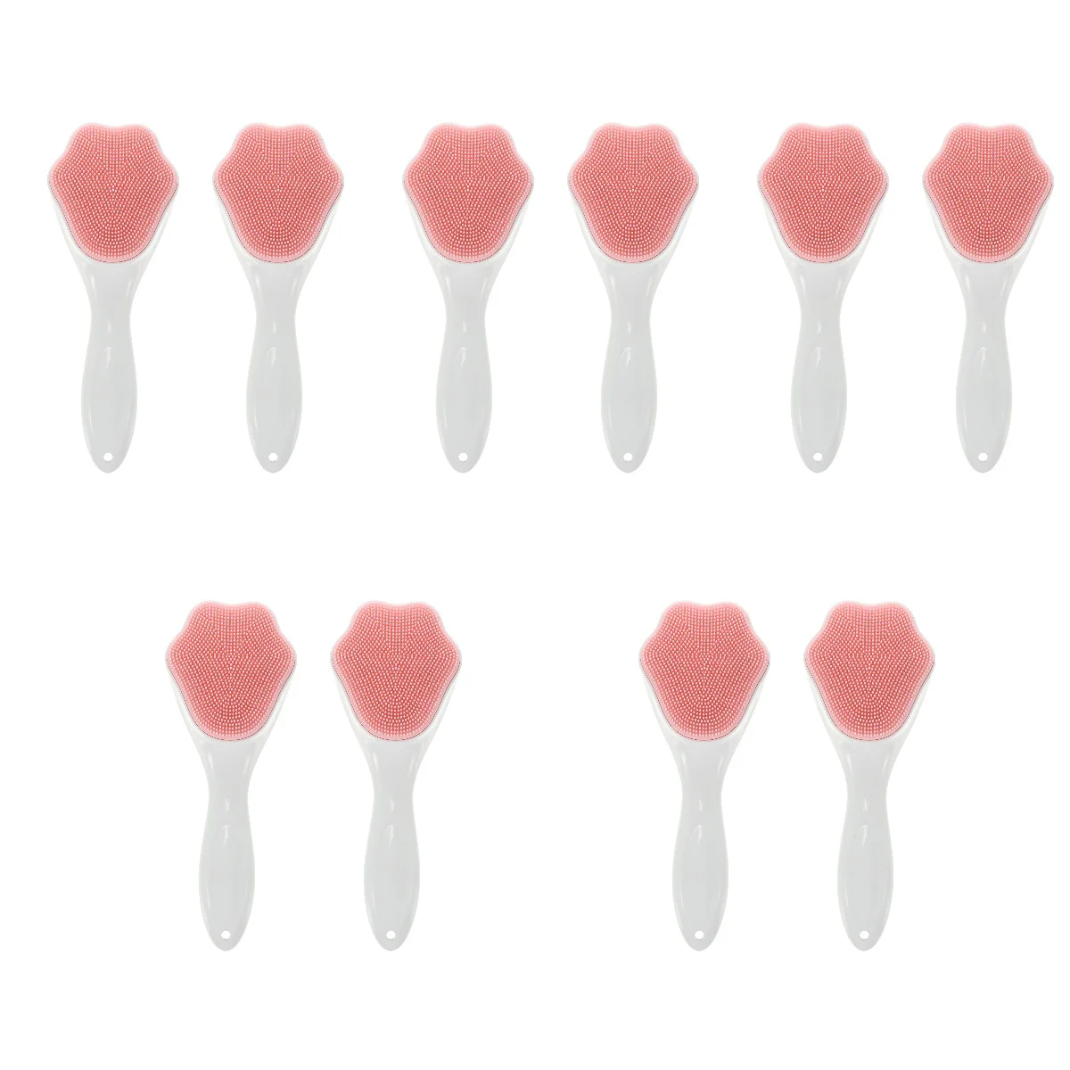 

10 шт., силиконовые щётки для чистки лица