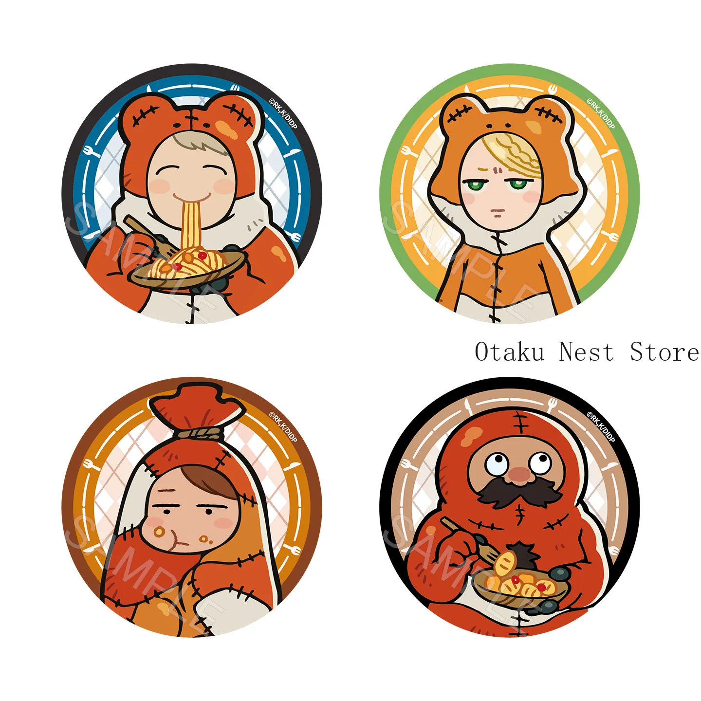 Фото Коллекционная подставка для напитков «Delicious in Dungeon» с Марсилл, ПВХ-салфетка с аниме-персонажем, настольное украшение, водонепроницаемая подставка для напитков, подарок