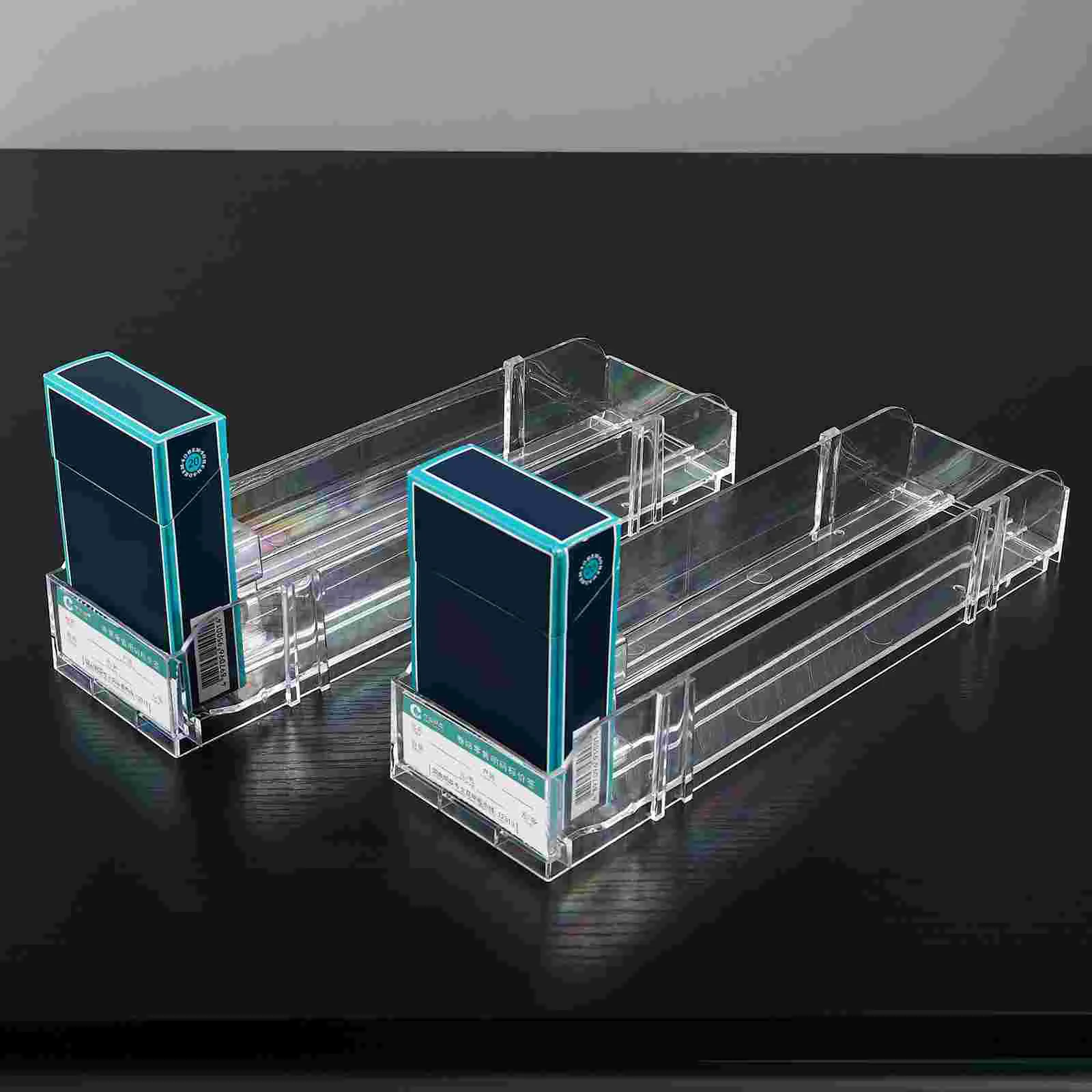 

Dispaly Holder- Showcase Automatic Display Stand Rack Pushers Holder Divider for Market Store Retail 24CM 2Pcs