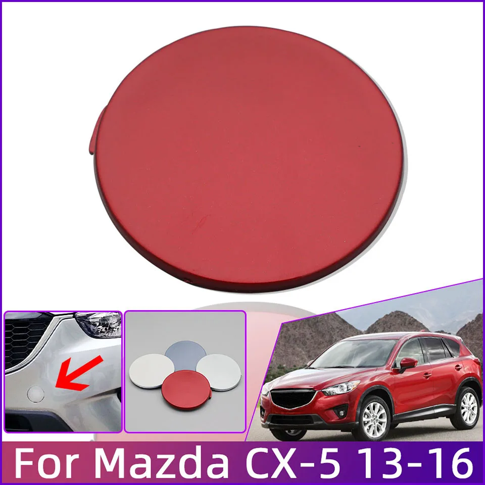 Auto Front Bumper Towing Hook Cover Lid For Mazda CX5 CX-5 KE 2013 2014 2015 2016 Towing Hauling Hook Trailer Cap Shell Garnish