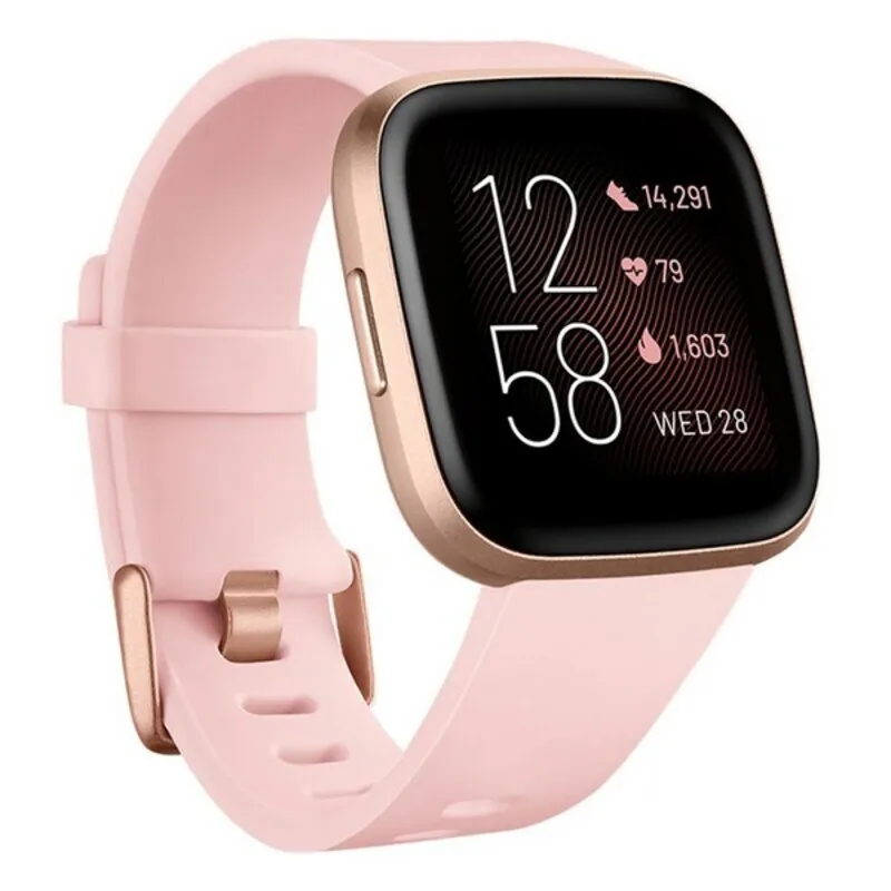 Смарт-часы Fitbit Versa 2 1 4 дюйма AMOLED Wi-Fi 165 мАч | Электроника