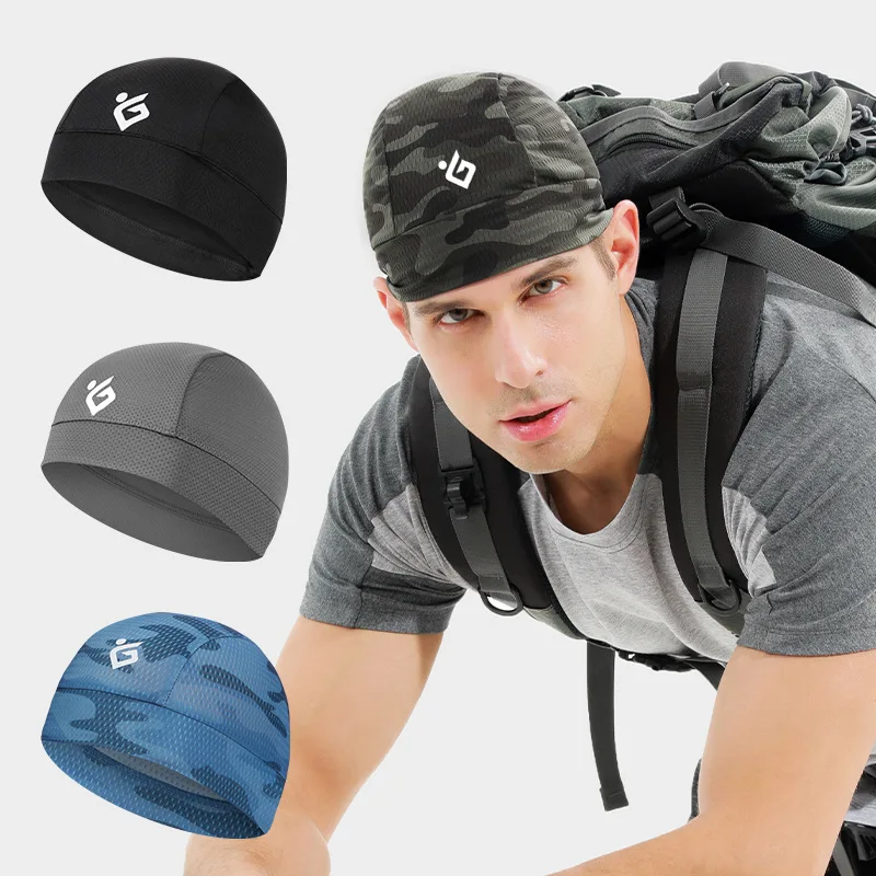 

Cooling Skull Cap Helmet Lining Breathable Sweat Wicking Cycling Sports Running Hat Comfortable Outdoor Hiking Cap Quick Dry Cap
