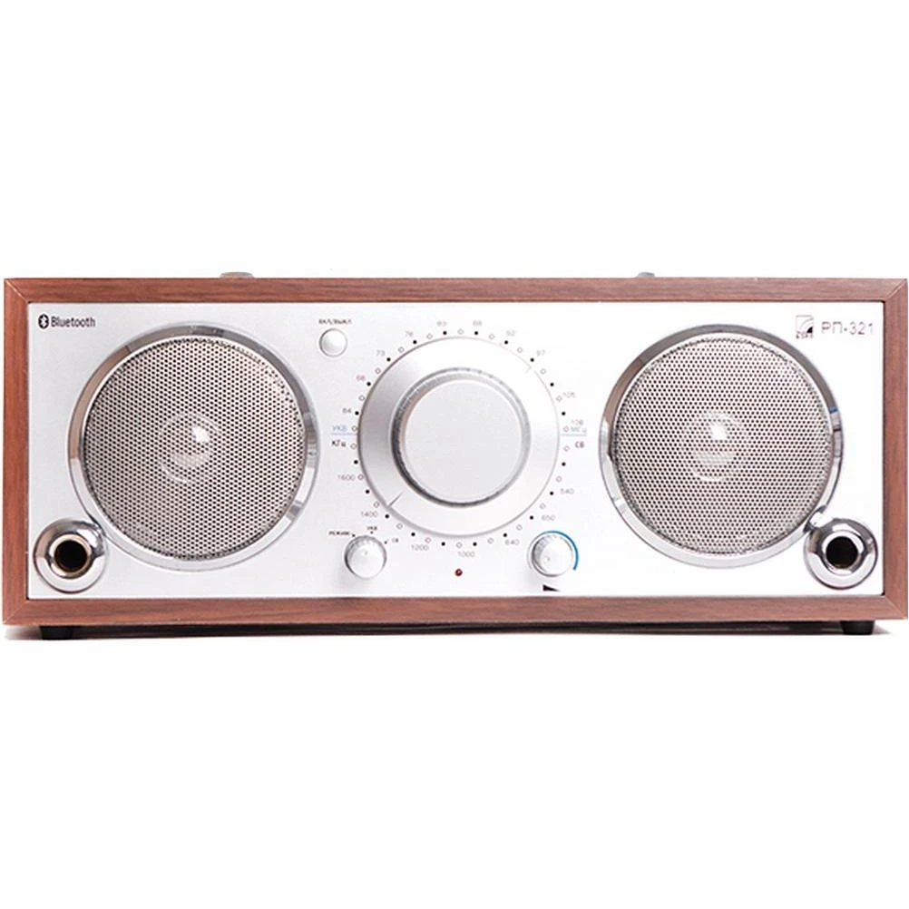 Радиоприемник БЗРП РП 321 (6 Вт аналогоый тюнер Bluetooth акк.1500 мА/ч USB/SD/AUX/антенна