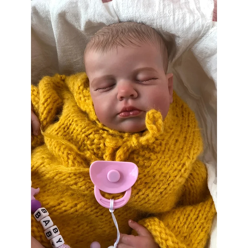 

48 см новорожденный малыш Loulou детские игрушки подарки на день рождения и Рождество