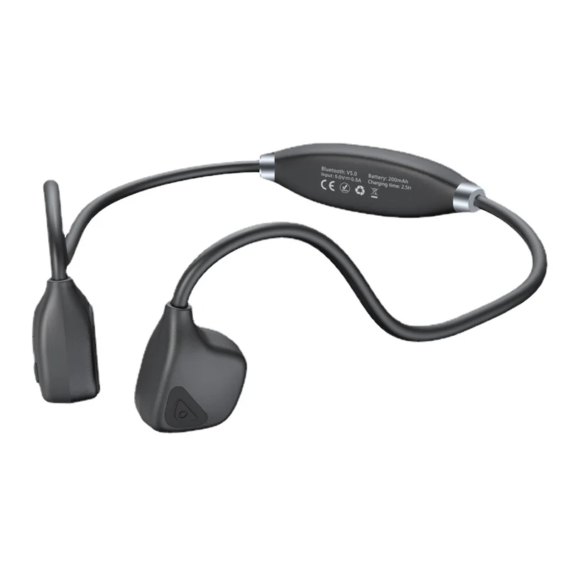 H13 Bone Conduction Wireless Bluetooth Earphone HiFi Stereo Earbud  Sport Waterproof Handsfree Headset Speaker With Mic