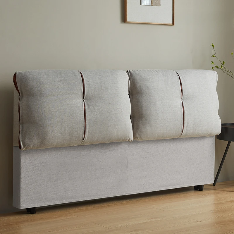 Деревянное изголовье спинки в скандинавском стиле современное мягкое кровати