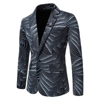 2022 men printed blazers brand clothing slim fit navy blue mens blazer jacket autumn 6xl chaqueta formal hombre plus size s 2xl