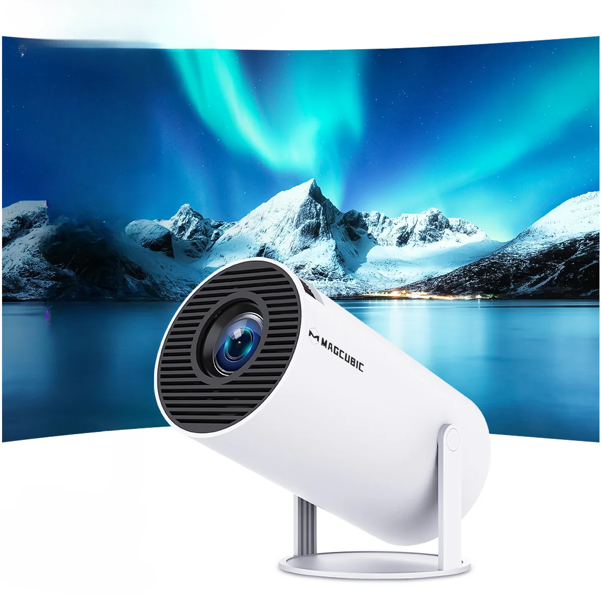 Для Magcubic Android 11 4K проектор двойной Wifi домашний кинотеатр Открытый Портативный Wifi6