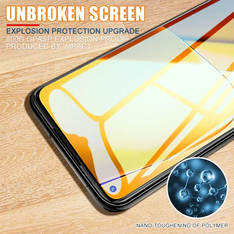 4 шт. защитная пленка из закаленного стекла для Realme 8 9 10 11 Pro Plus 6 4G 72 5G 43 скорости