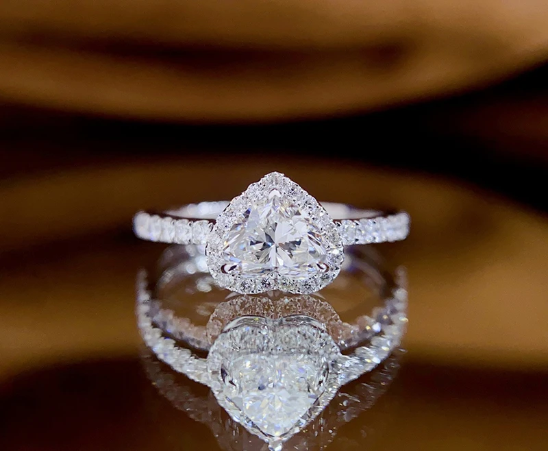 Рисунок 2 - LUOWEND 18K кольца из белого золота