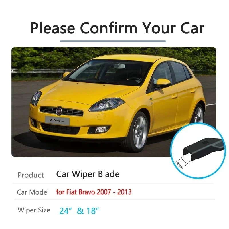 Щетки стеклоочистителя для Fiat Bravo 2007 2008 2009 2010 2011 2012 2013