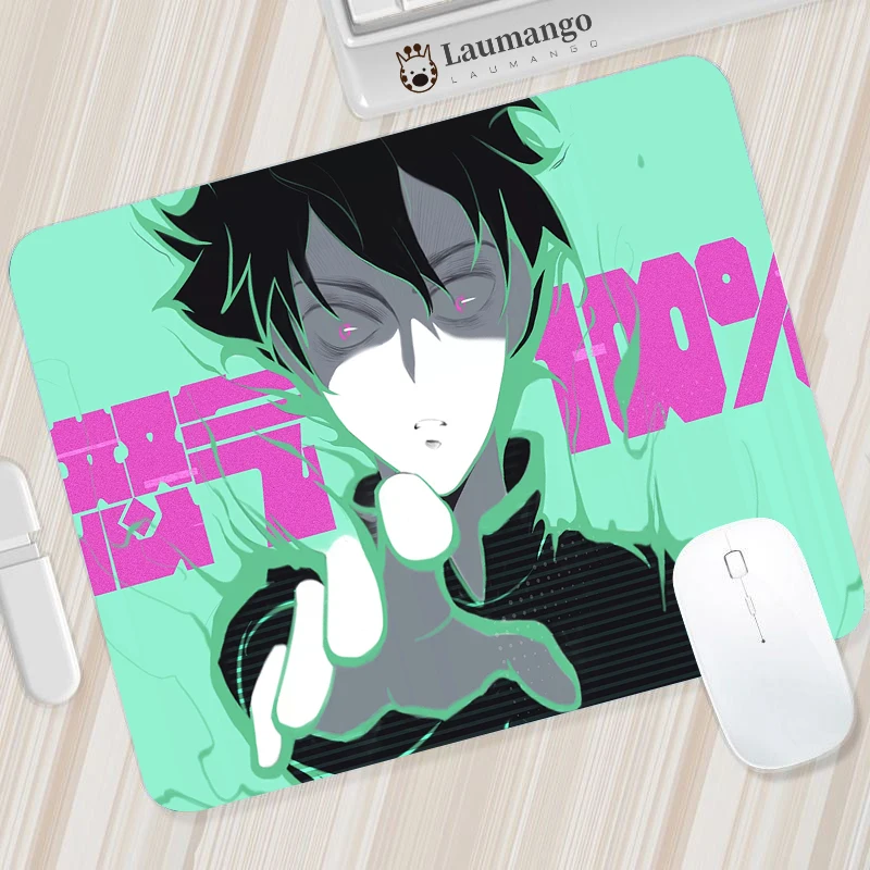 

Gaming Mousepad Mob Psycho 100 Small Anime Mouse Pad Cartoon Pc Accessories Rubber Mat Deskmat Desk Protector Kawaii Mouse Pads