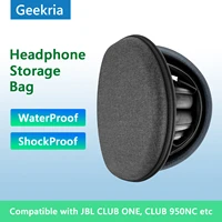 geekria headphones case pouch for jbl club one club 950nc club 700bt portable bluetooth earphones headset bag for accessories