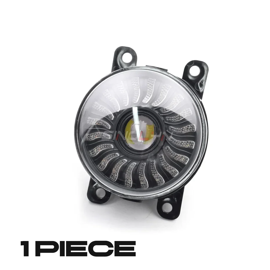 

Sinolyn светодиодные противотуманные фары для Honda Accord Civic/Renault/Mitsubishi/Subaru/Suzuki 6000K, противотуманные фары, передние противотуманные фары DRL Switchback,птф,противотуманные фары,птф светодиодные
