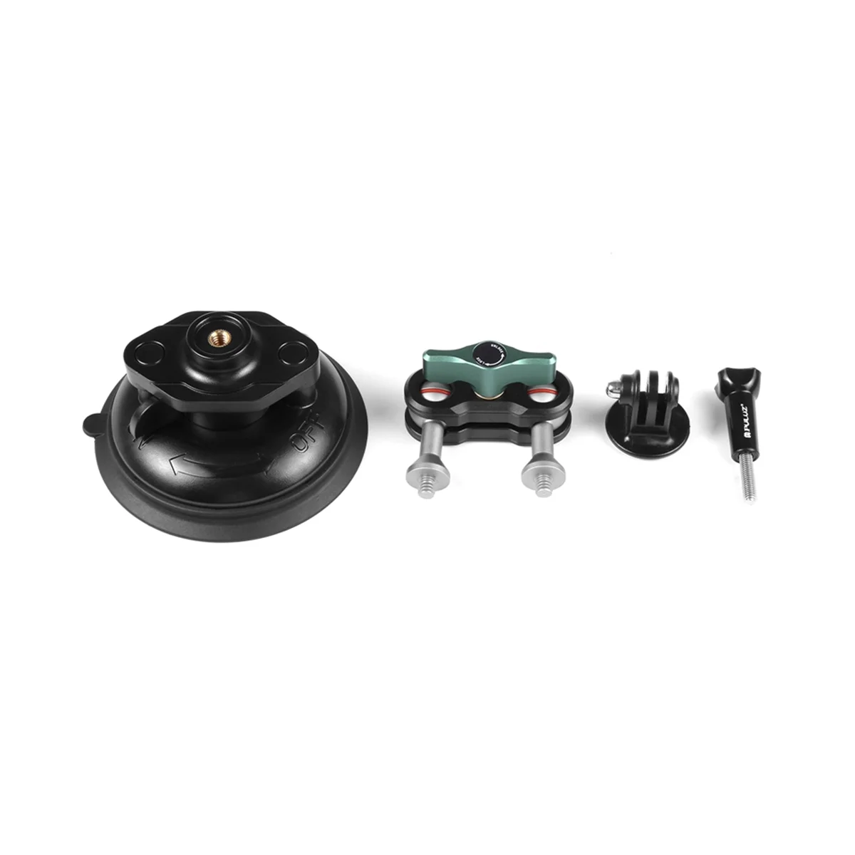 

PULUZ for GoPro Action Cameras Metal Strong Magnetic Car Suction Cup Mount Camera Holder on Car Window 360 BallHead
