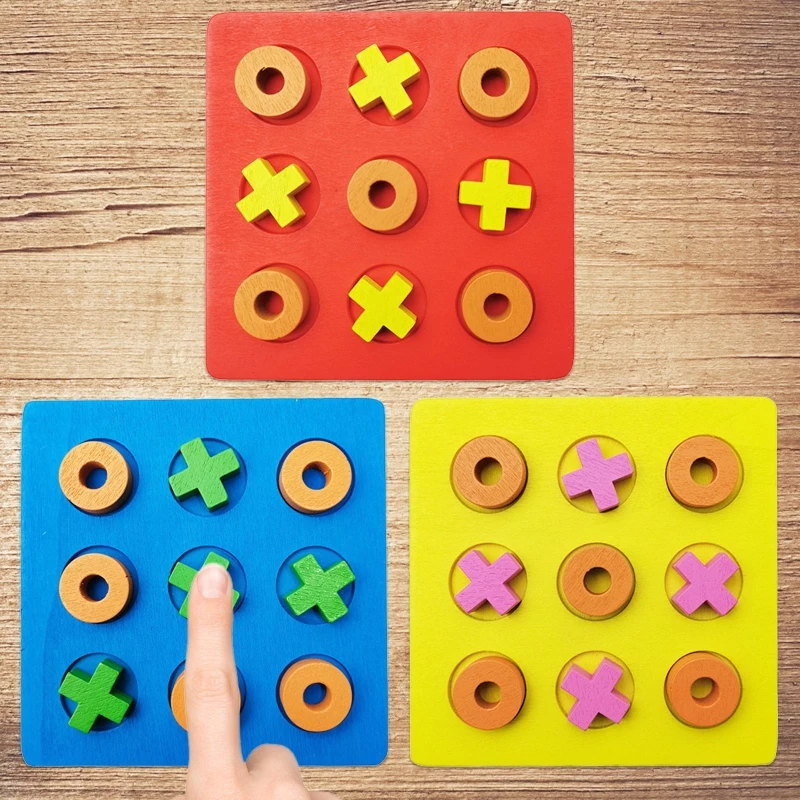 Настольная игра Tic Tac Toe для родителей и детей 3d-путешествия декор гостиной |