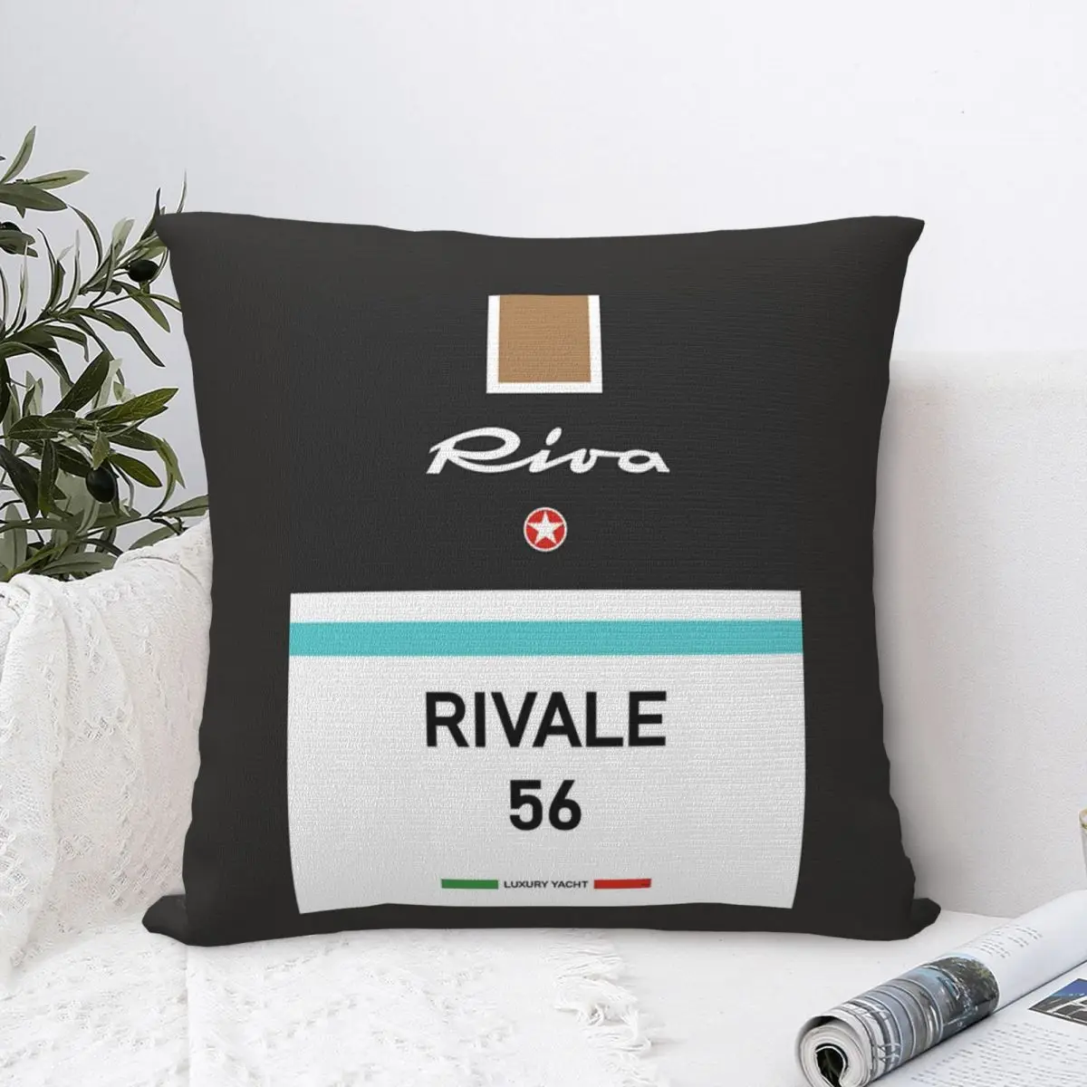 Наволочка Rivale Riva aquapex комфортная декоративная подушка для дивана итальянская