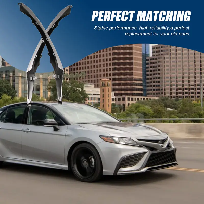 Передний спойлер бампера 53124-06250 53123-06150 для Toyota Camry SE XSE 2021-2023 Нижняя молдинговая