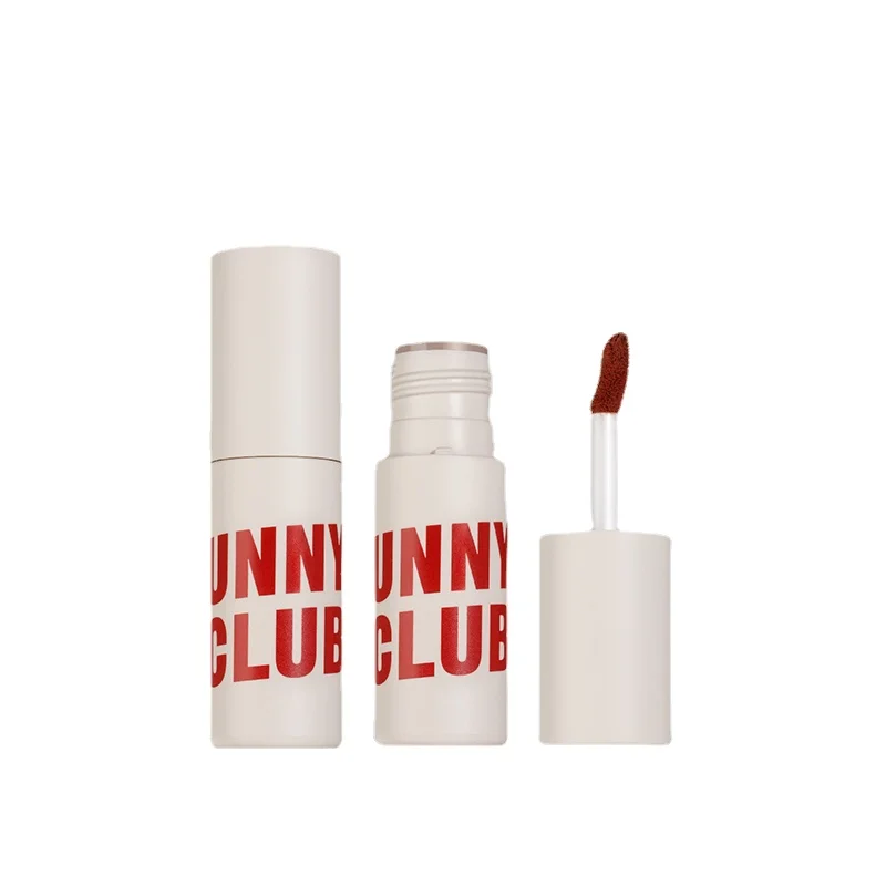 

Hxl Lip Mud 6 Velvet Matte Finish Tea Makeup Lipstick Color Developing Student Lip Lacquer