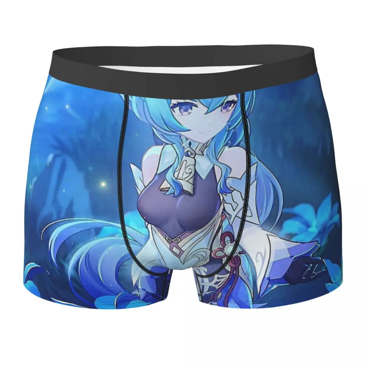 

Ganyu мужские боксеры трусы Genshin, дышащие трусы высшего качества, идея для подарка