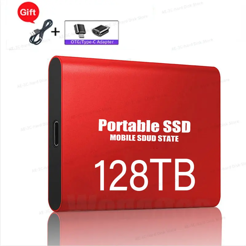 

128TB Original SSD 64TB 32TB 8TB 2TB Type C Portable External Hard Drive External Hard Drive Storage Device Hard Drive Laptop