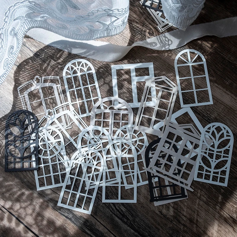 

20Packs Wholesale Material Base Paper Embossed Movie Film Photo frame Hollow Decorative scrapbook Stationery NEW 165*95MM