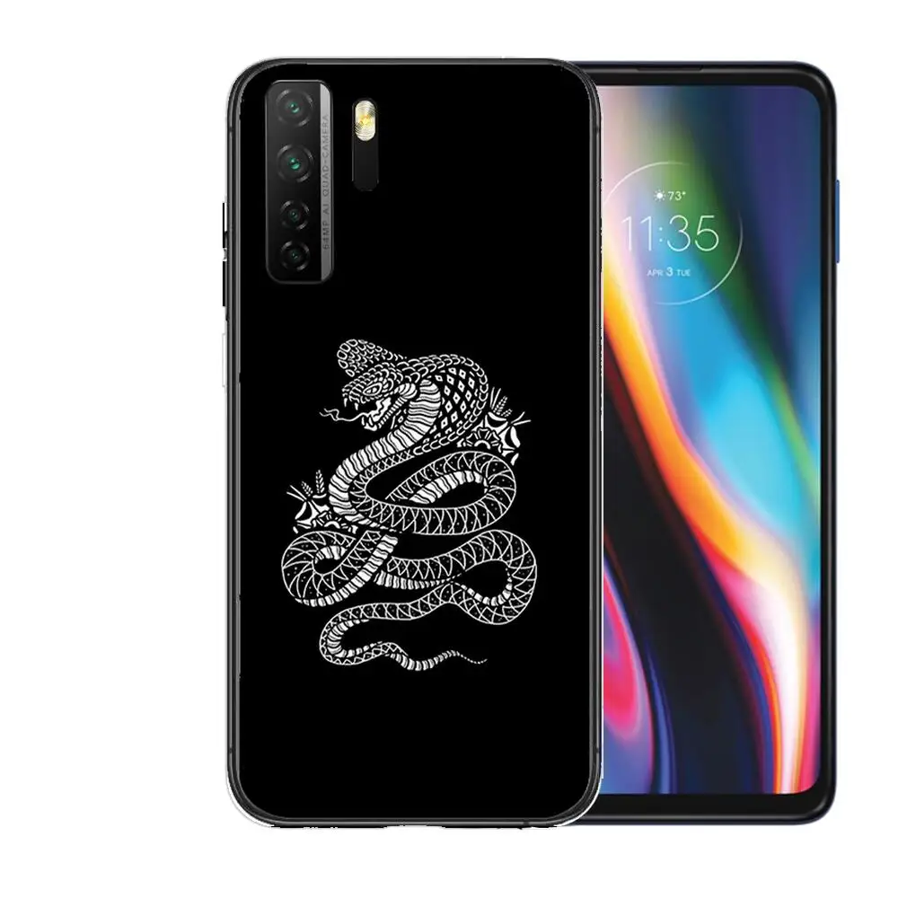 Чехол с рисунком змеи для Huawei Nova 8 7 6 SE 5T 7i 5i 5Z 5 4 4E 3 3i 3E 2i Pro |