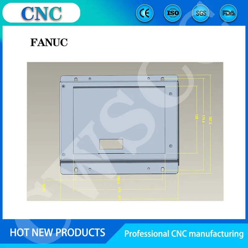 FANUC LCD 9-дюймовая CRT Фотографическая трубка фотография диагональ 0093 дюйма