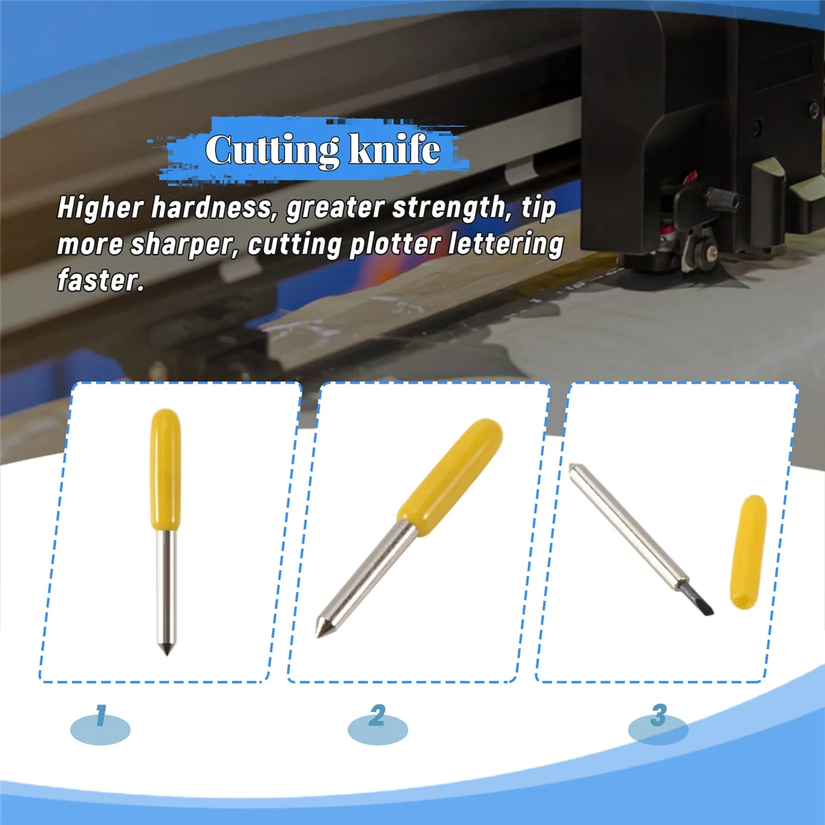 15 шт. 30 градусов 45 60 режущее вольфрамовое лезвие для Roland GCG Jinka режущий плоттер