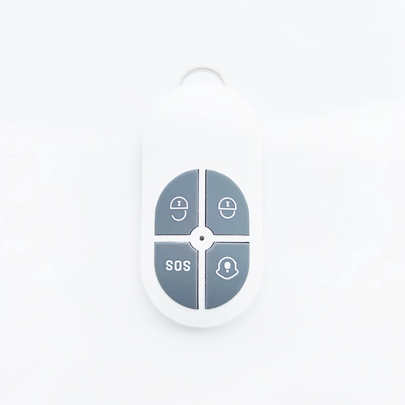 

New Design 433MHz Remote Control Arm/Disarm 4-Key Alarm Remote Controller Compatible With Focus Intruder Alarm Systems