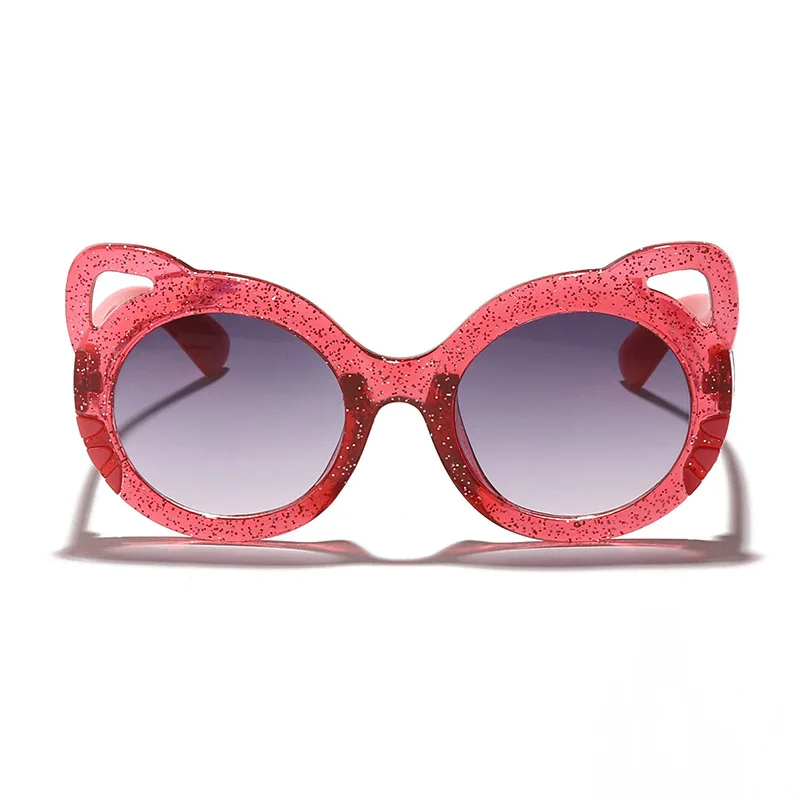 Новинка 2024 детские солнцезащитные очки Sumer с мультяшным котом устойчивые к