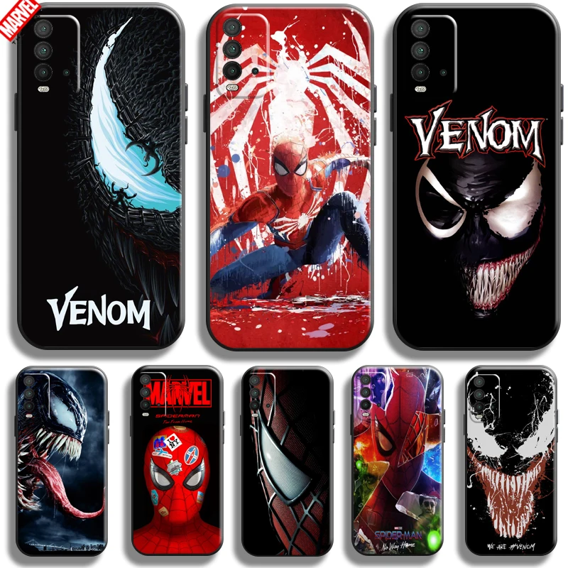 

Marvel Spiderman Venom For Xiaomi Redmi 9 9T 9A 9C 9i 8 8A Redmi Note 9 9T 9S 8T 8 Pro Max Phone Case Funda Carcasa