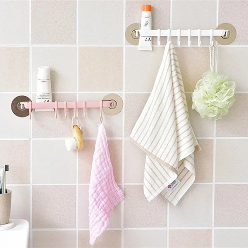 Настенный угловой крючок для ванной комнаты стеллаж хранения присоска
