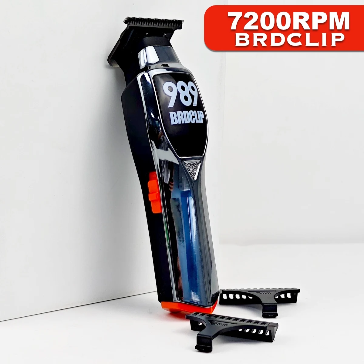 Профессиональная электрическая машинка для стрижки волос 7200 об./мин. 989 мА · ч