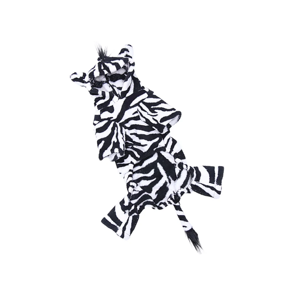 

1pc Zebras Modeling Pet Outfit Dog Costume Decorative Adorable Puppy Clothing