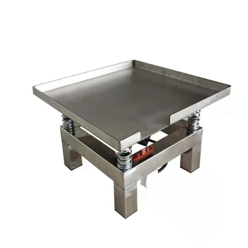 35*35CM Beton Vibrierende Tisch Vibration Prüfstand 3000rpm Test Block Vibration Plattform Edelstahl Mini Vibration tabelle