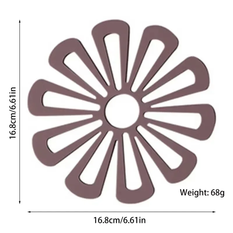 1 шт. новый кухонный коврик для кастрюли в форме цветка держатели кастрюль и