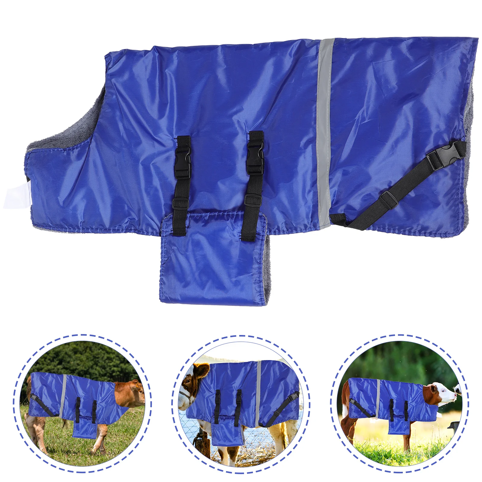 

Animal Costume Farm Supplies Vest Livestock Belly Protector Cow Calf Warm Clothing