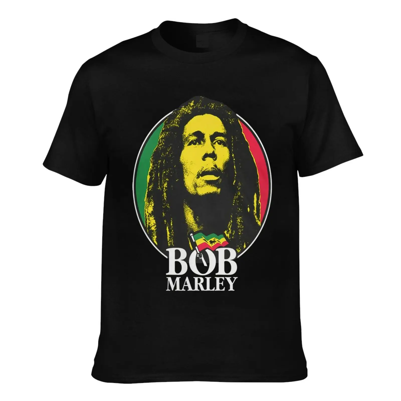 

Футболка мужская оверсайз с рисунком Боба Марли, 3936