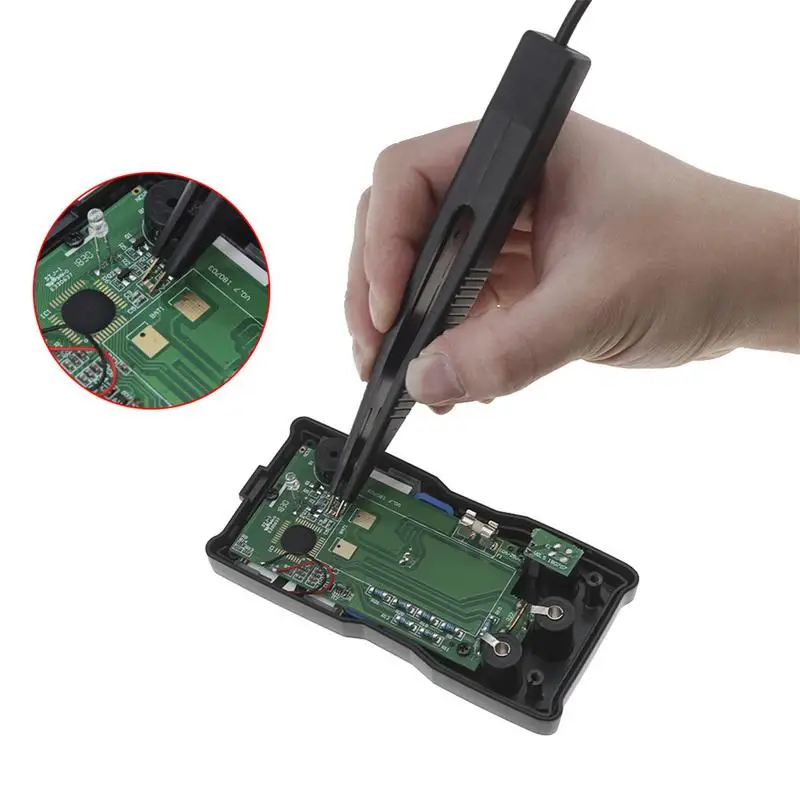 Cleqee P1510 Компонент SMD чип LCR тестовый инструмент мультиметр тестер Измеритель ручка зонд свинцовый Пинцет для FLUKE для Виши (art.: 3920bd9a246bf) - 3920bd9a246bf
